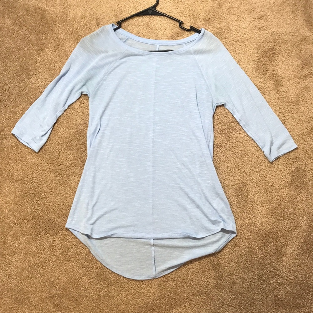 Light blue comfy simple top